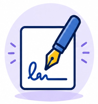 Signature icon