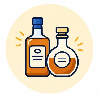 Divorce drinks icon