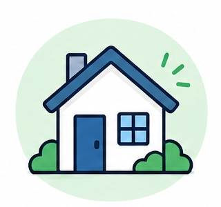 Home stability icon